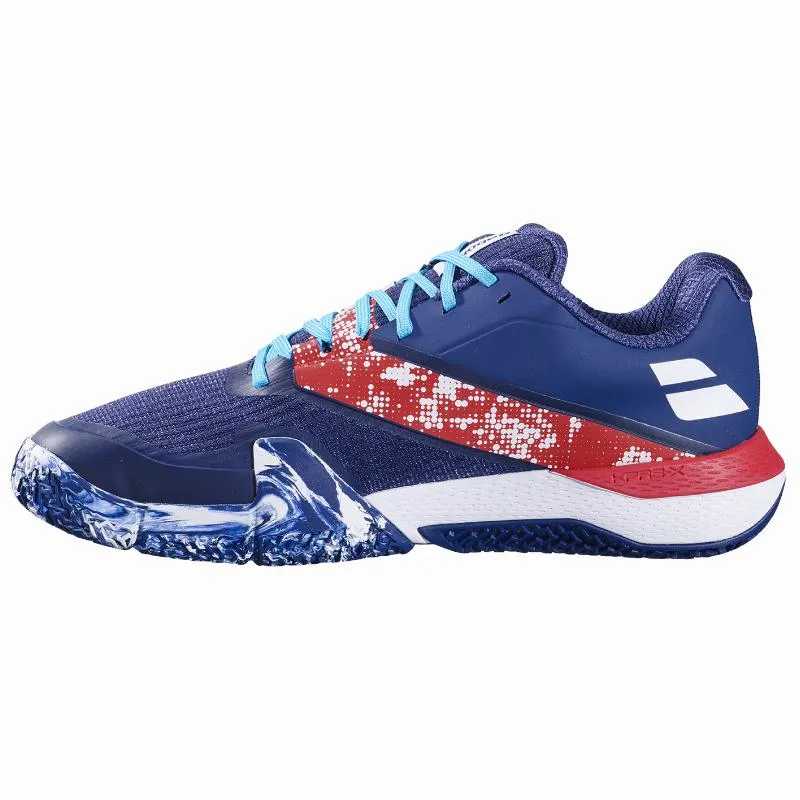 Babolat Movea 2 Dark Blue Red Sneakers