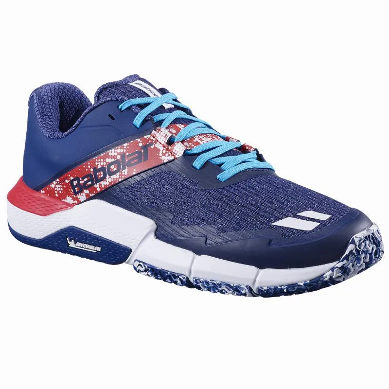 Babolat Movea 2 Dark Blue Red Sneakers
