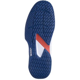 Babolat Propulse Fury 3 White Blue Red Sneakers