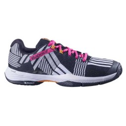 Sneakers Babolat Sensa White Black Fuchsia Women