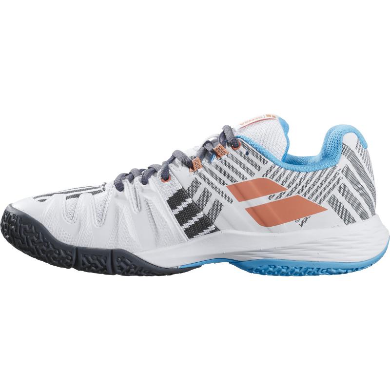 Zapatillas Babolat Sensa Blanco Turquesa Mujer - Barata Oferta Outlet