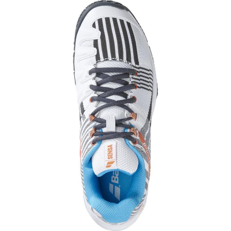 Zapatillas Babolat Sensa Blanco Turquesa Mujer - Barata Oferta Outlet