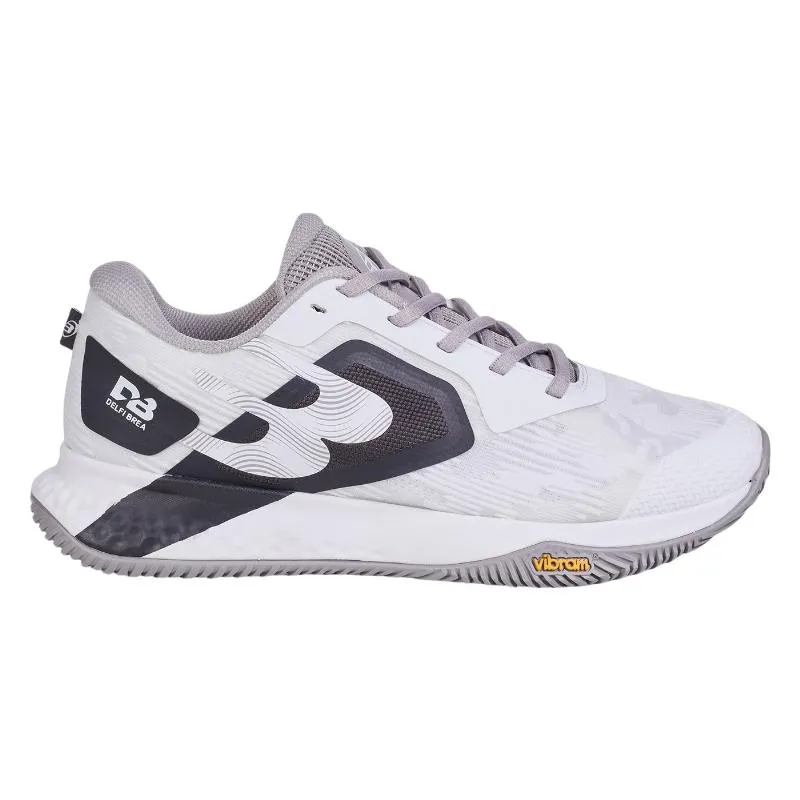 Bullpadel Delfi Brea Vertex Vibram 25I White Black Women's Sneakers
