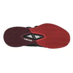Head Endure Pro BOA Clay Black Red Sneakers