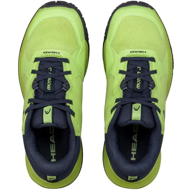 Head Motion Padel Lime Navy Blue Junior Sneakers