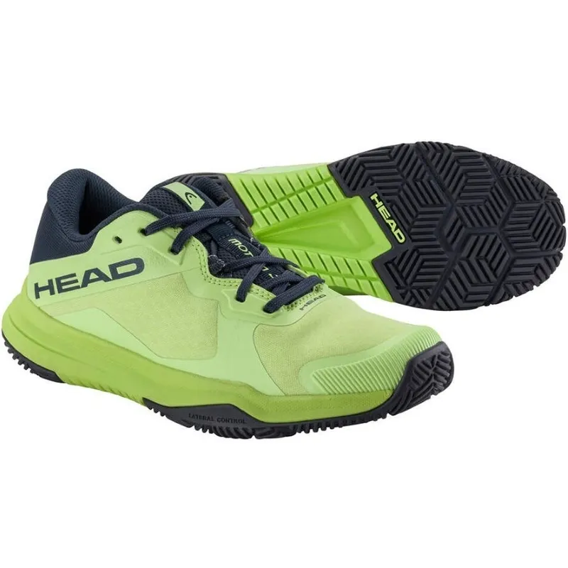Head Motion Padel Lime Navy Blue Junior Sneakers