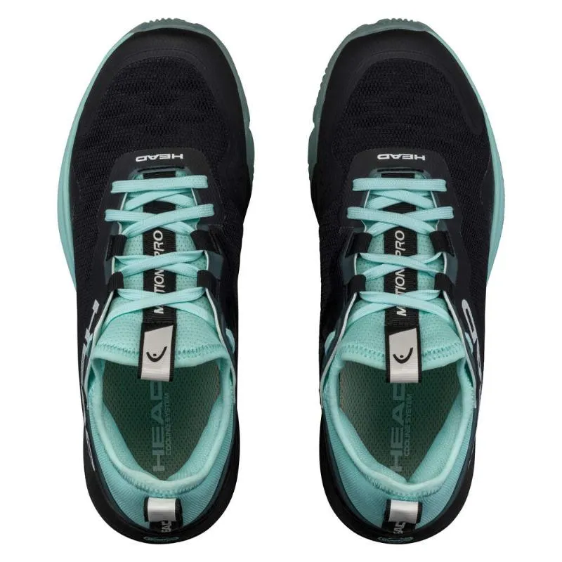Head Motion Pro Padel Black Aqua Women's Shoes