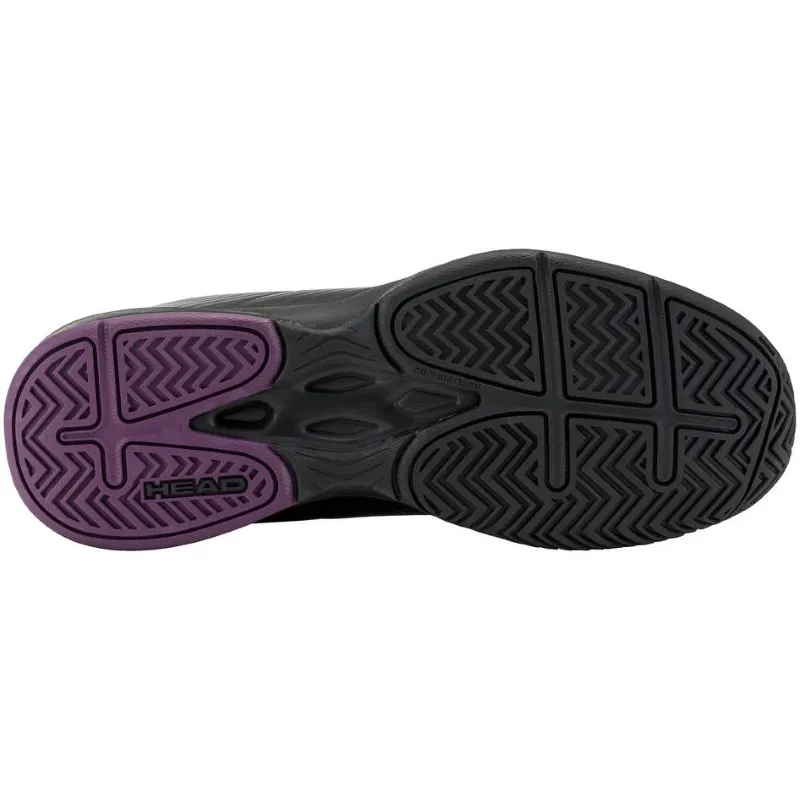Head Revolt Court Black Purple Women's Sneakers