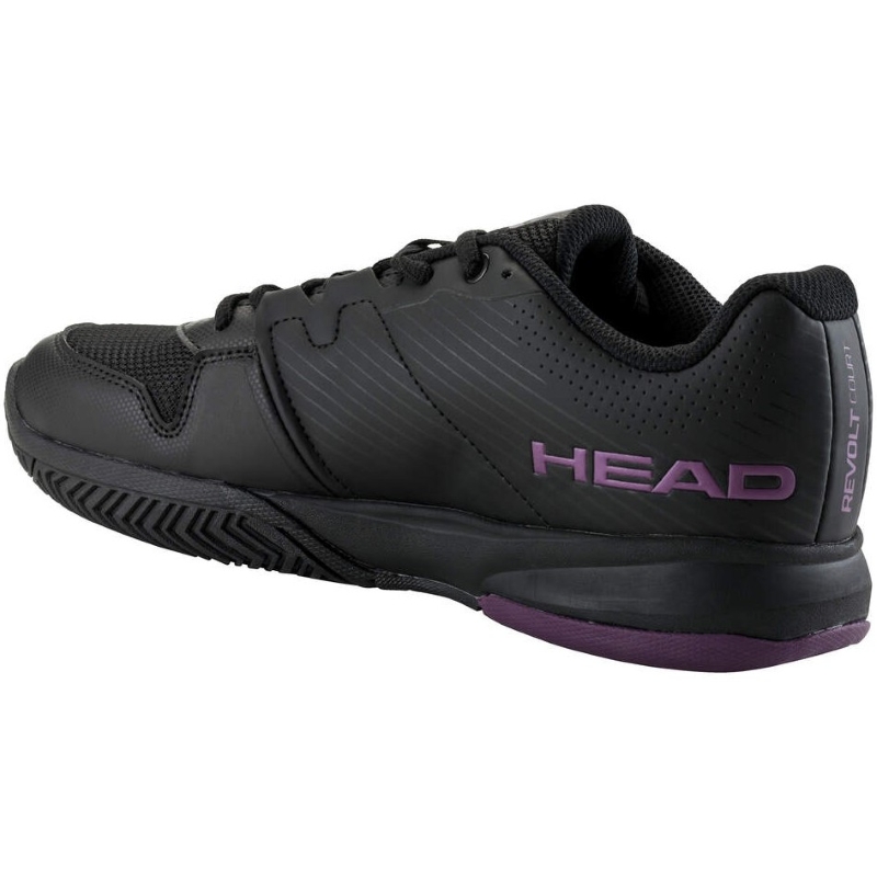 Head Revolt Court Black Purple Women''s Sneakers