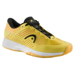 Zapatillas de Padel Head Revolt Pro 4.5 Clay Banana Negro