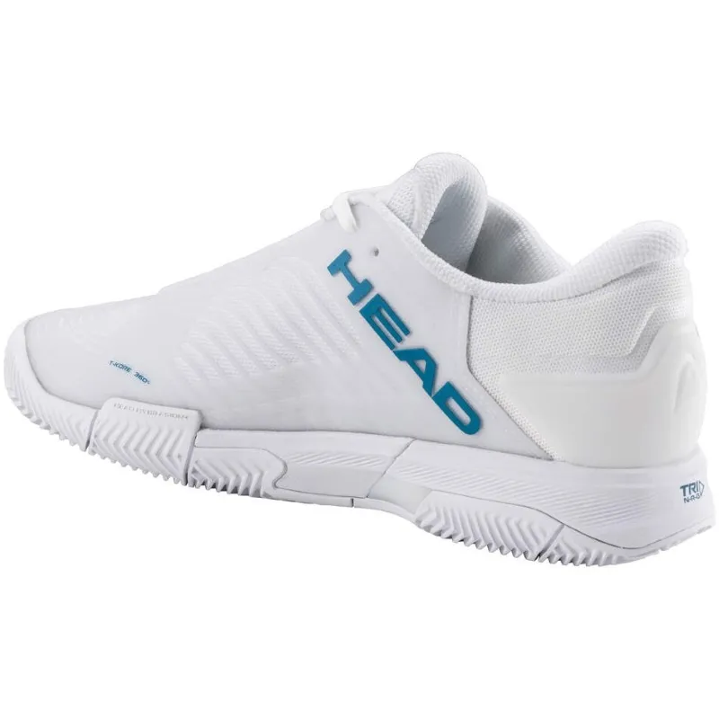 Head Revolt Pro 4.5 Clay White Blue Women's Sneakers