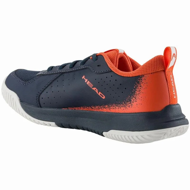 Head Sprint Court 4.0 Dark Blue Red Junior Sneakers