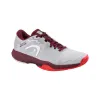 Head Sprint Evo 4.0 Burgundy Grey Sneakers