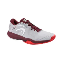 Head Sprint Evo 4.0 Burgundy Grey Sneakers