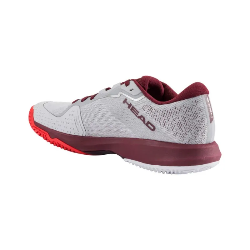 Head Sprint Evo 4.0 Burgundy Grey Sneakers