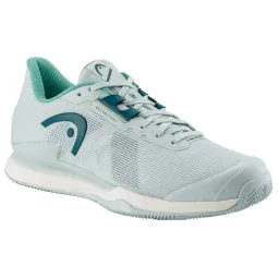 Head Sprint Pro 3.5 Clay Aqua Teal Women's Shoes