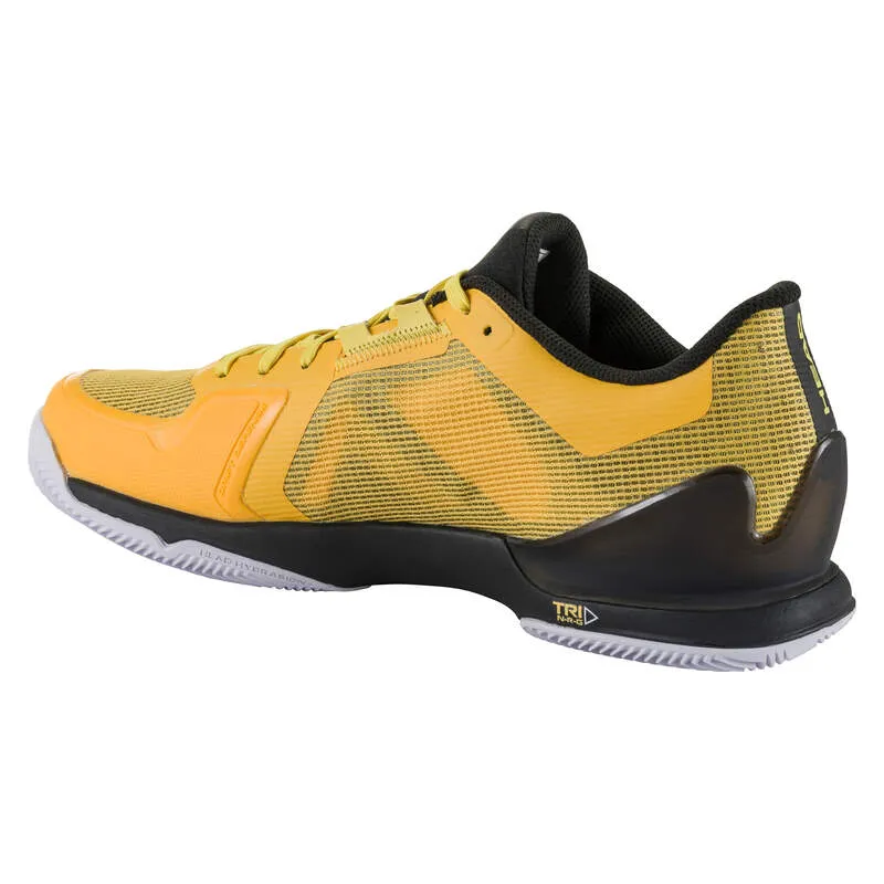 Zapatillas de Padel Head Sprint Pro 3.5 Clay Banana Negro