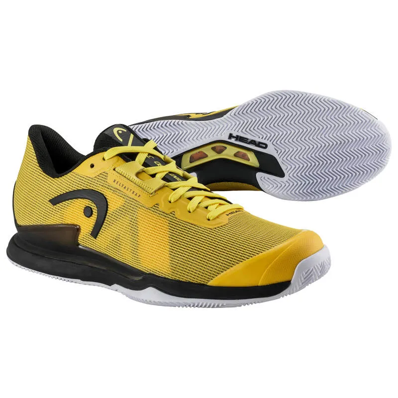 Zapatillas de Padel Head Sprint Pro 3.5 Clay Banana Negro