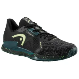 Chaussures Head Sprint Pro 3.5 SF Terre Battue Vert Foret Noire