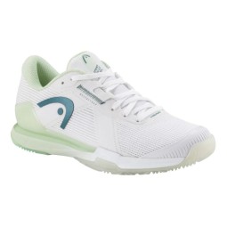 Head Sprint Pro 4.0 White Green Women''s Sneakers