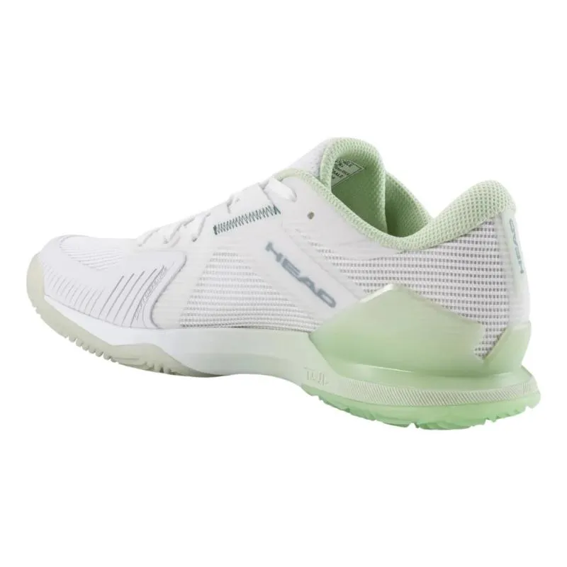 Head Sprint Pro 4.0 White Green Women's Sneakers