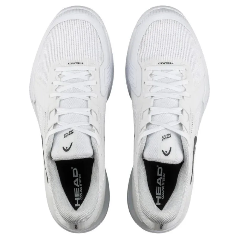 Head Sprint Pro 4.0 Clay White Black Sneakers