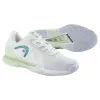 Head Sprint Pro 4.0 Clay White Light Green Women's Sneakers