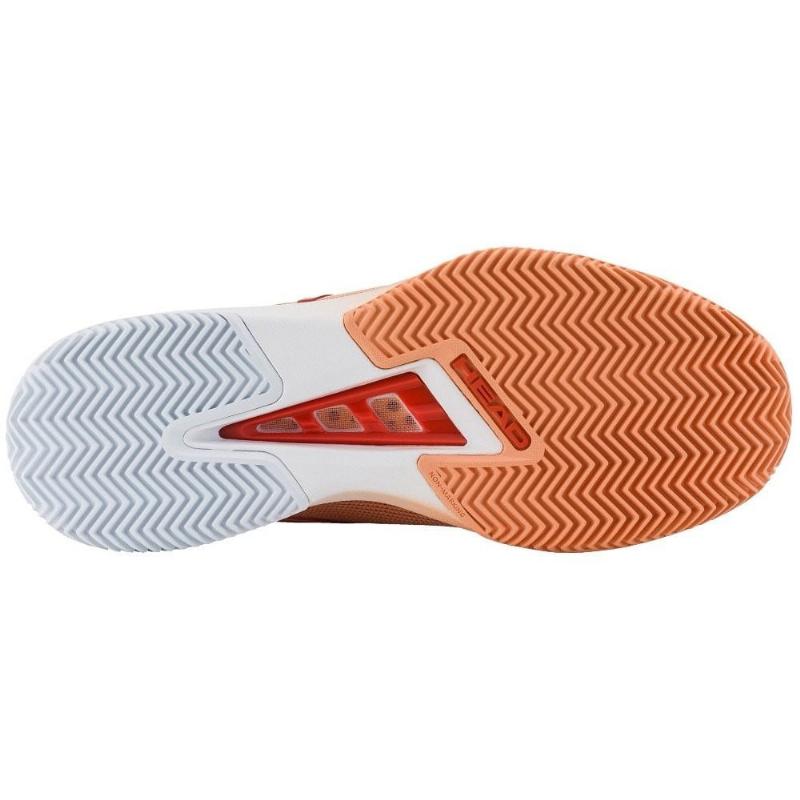Head Sprint Pro 4.0 Clay Coral White Women''s Sneakers