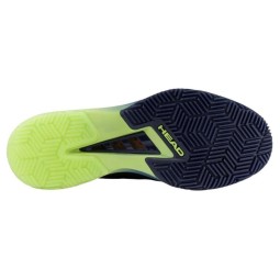Head Sprint Pro 4.0 Padel Navy Blue Lime Sneakers