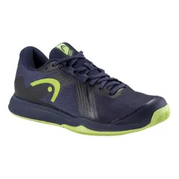 Head Sprint Team 4.0 Clay Navy Blue Lime Sneakers