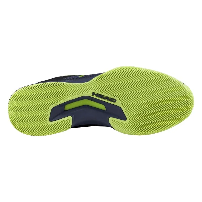 Head Sprint Team 4.0 Clay Navy Blue Lime Sneakers