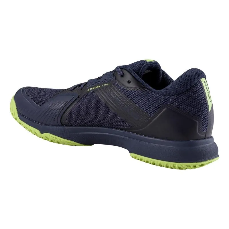 Head Sprint Team 4.0 Clay Navy Blue Lime Sneakers