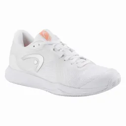 Head Sprint Team 4.0 Clay White Coral Women's Sneakers