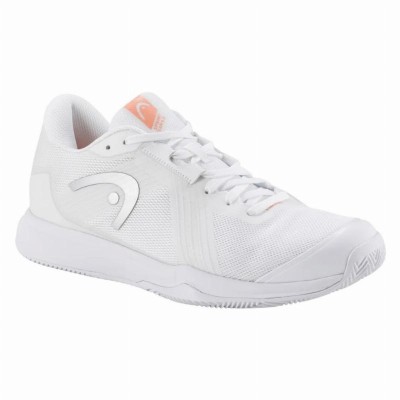 Head Sprint Team 4.0 Clay White Coral Women''s Sneakers