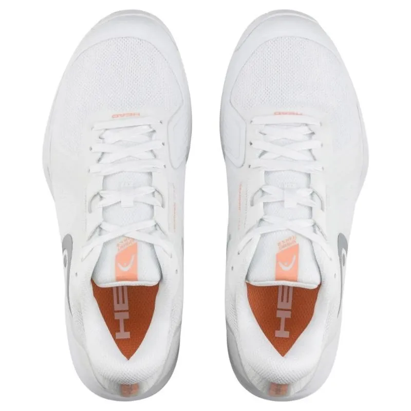 Head Sprint Team 4.0 Clay White Coral Women's Sneakers
