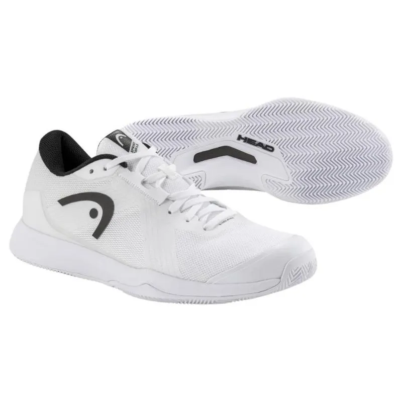 Head Sprint Team 4.0 Clay White Black Sneakers