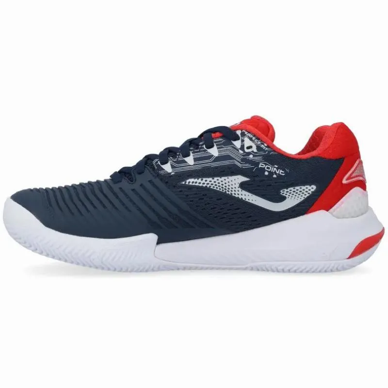 Zapatillas de Padel Joma Point 2203 Azul Marino Rojo