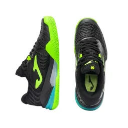 Joma Roland 2601 Black Fluorescent Yellow Sneakers