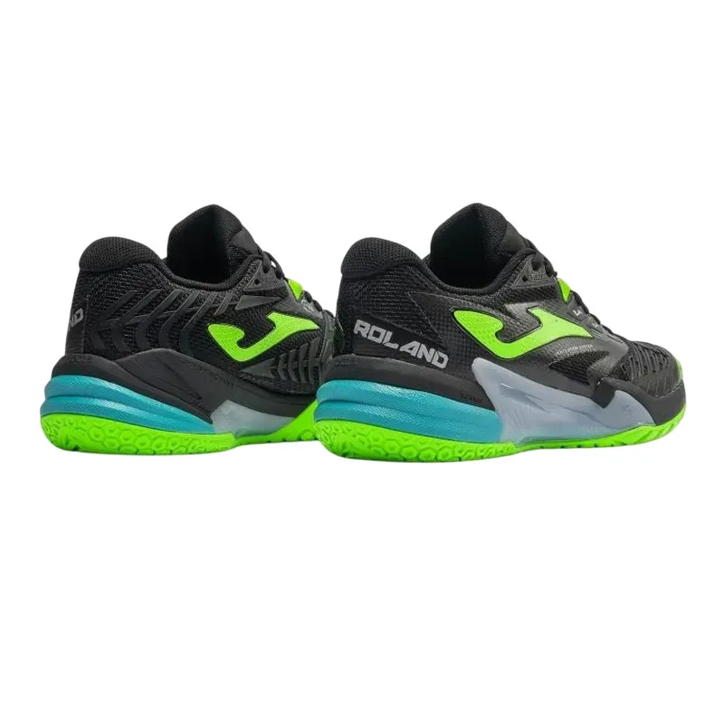 Joma Roland 2601 Black Fluorescent Yellow Sneakers