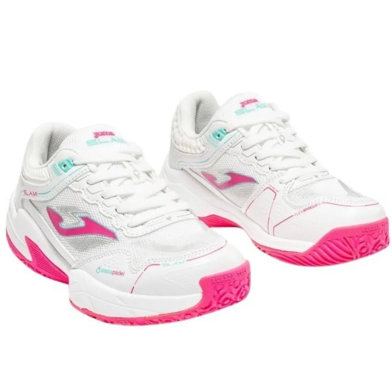 Joma Slam 2602 White Pink Junior Sneakers