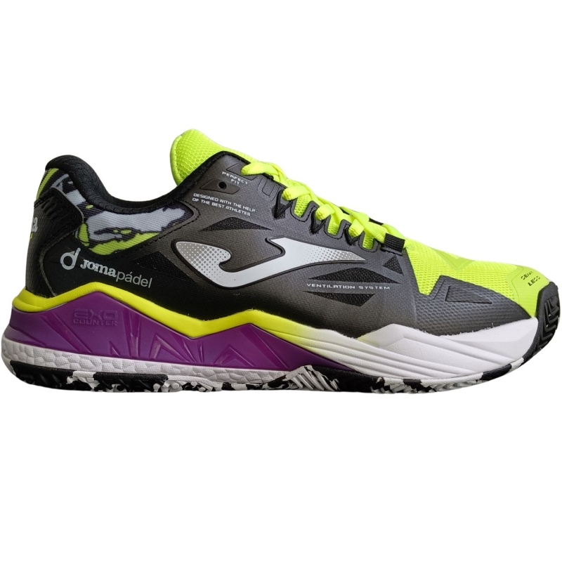 Joma Spin 2509 Fluorescent Yellow Sneakers
