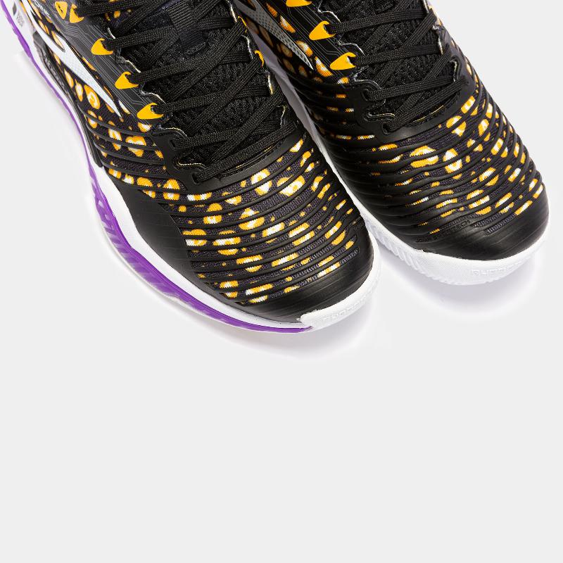Zapatillas Joma WPT Alba Galan T.Point Negro Morado - Barata Oferta Outlet