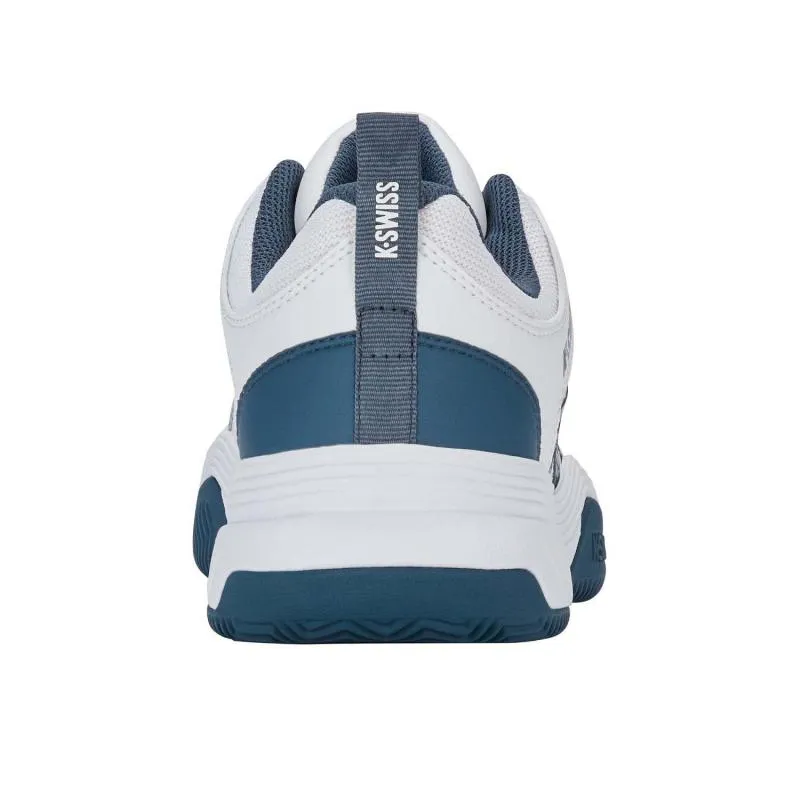 Kswiss Court Express 2 Clay White Blue Sneakers