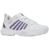 Zapatillas Kswiss Court Express 2 Clay Blanco Lavanda Mujer