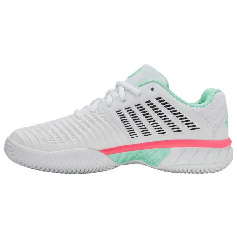 Kswiss Express Light 3 HB Clay White Mint Pink Women's Sneakers