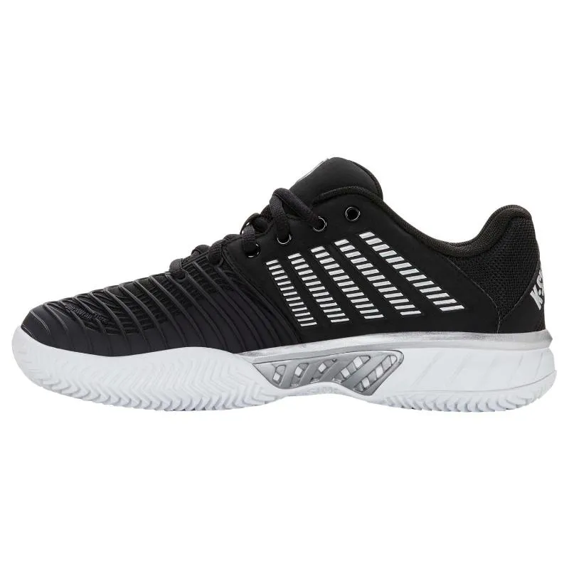 Zapatillas Kswiss Express Light 3 HB Clay Negro Plata Mujer