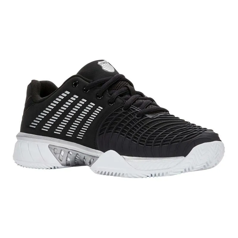 Zapatillas Kswiss Express Light 3 HB Clay Negro Plata Mujer