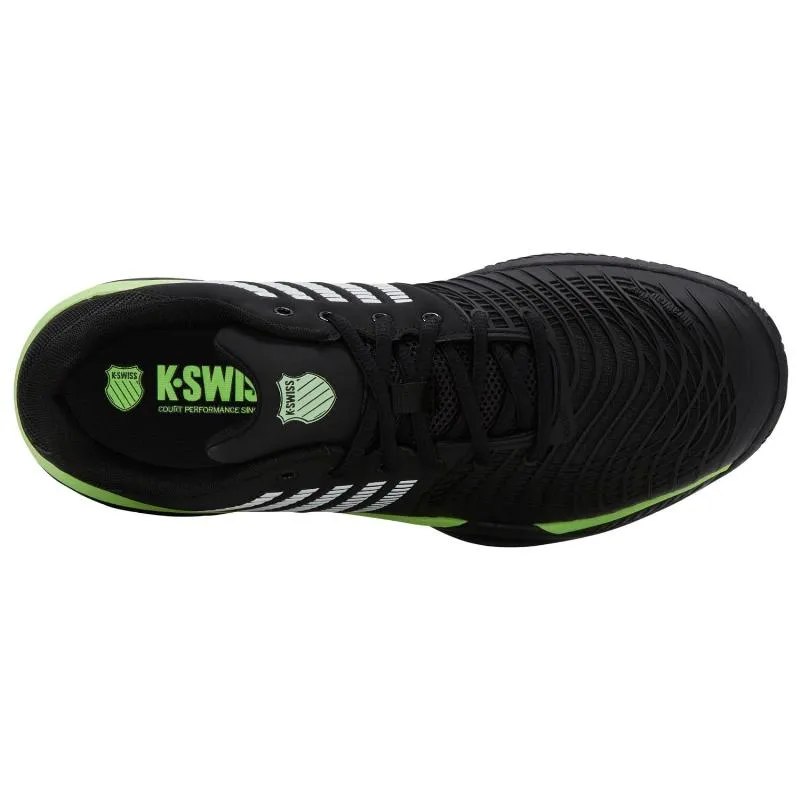 Zapatillas de Padel Kswiss Express Light 3 HB Clay Negro Verde Neon