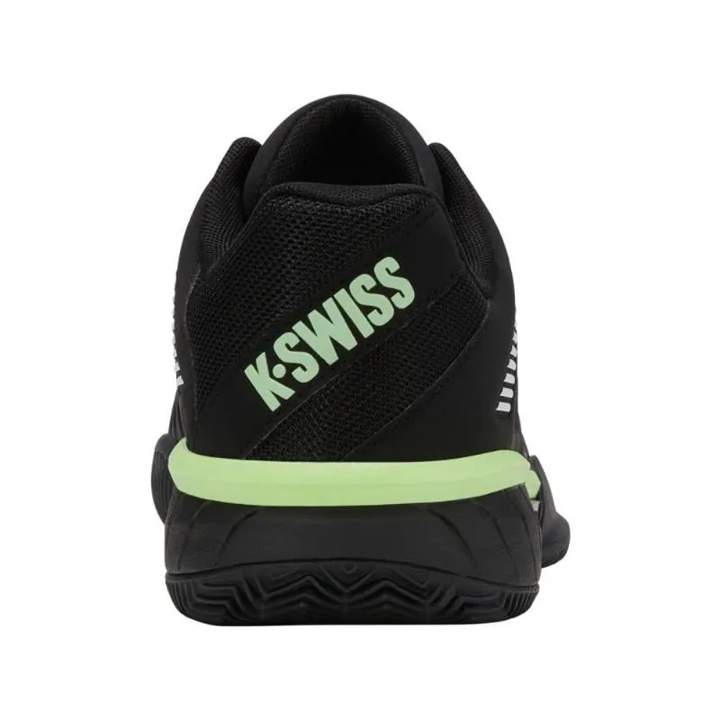 Zapatillas de Padel Kswiss Express Light 3 HB Clay Negro Verde Neon