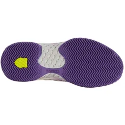 Zapatillas de Padel Kswiss Express Light 3 HB Padel Blanco Purpura Mujer